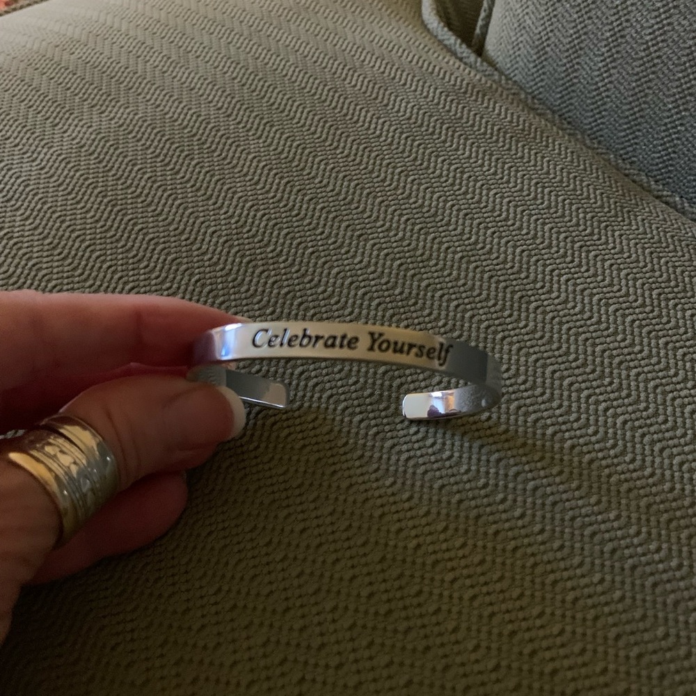 Silver cuff bracelet, new no tags, mint condition. Will fill 7 1/2 or 8” wrist